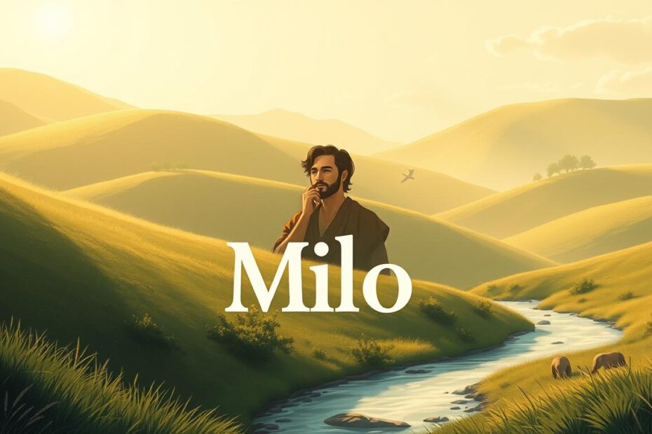 Milo Name Bedeutung
