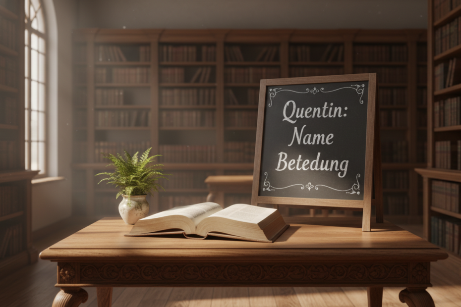 Quentin Name Bedeutung